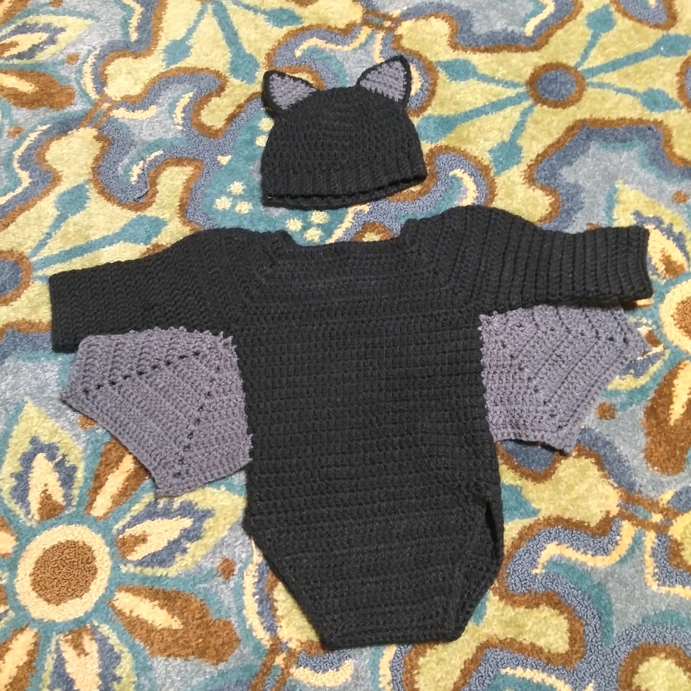 Crochet Bat outfit